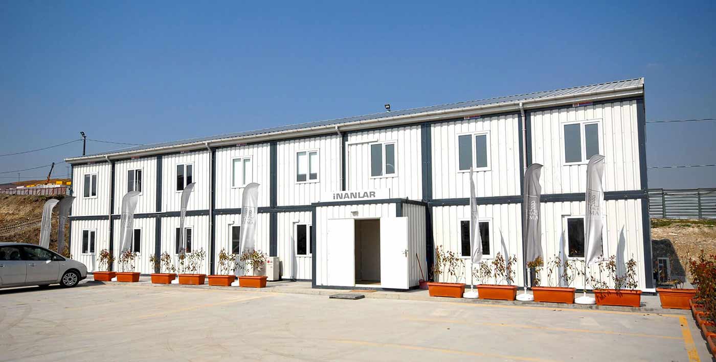 کمپ پیش ساخته ساندویچ پانل