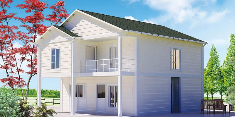 ویلای پیش ساخته دو طبقه