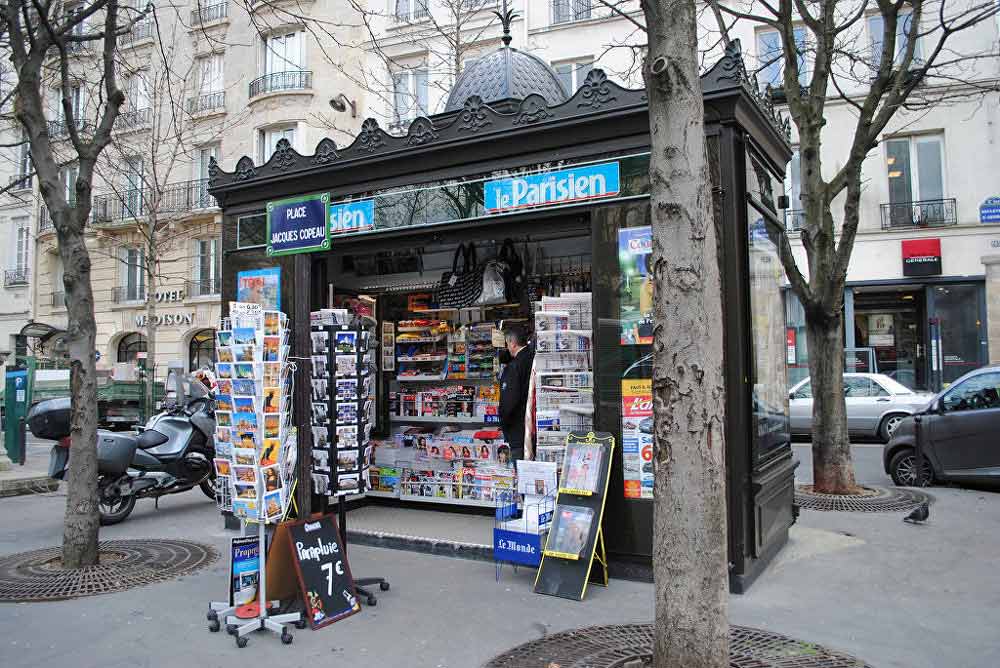 کیوسک روزنامه فروشی