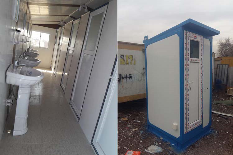 قیمت کانکس توالت صحرایی